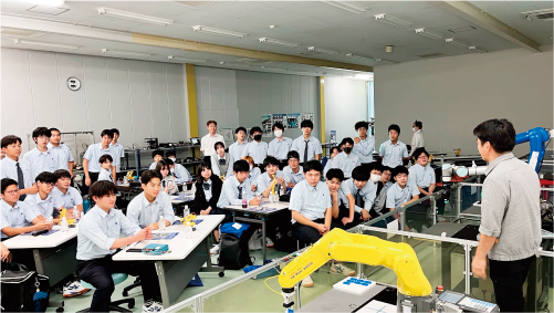 産業用ロボットの講義